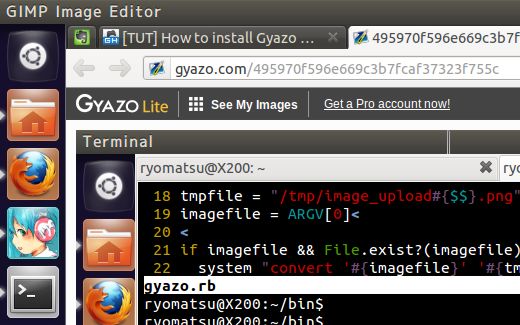 gyazo on ubuntu