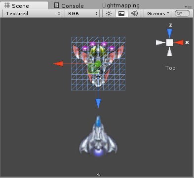 Unity3dで2dのシューティングゲームを作ってみるチュートリアルその3 Lonely Mobiler