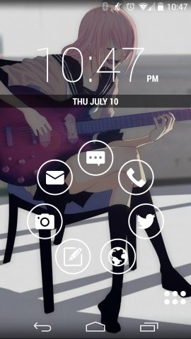 Android のホーム画面を手軽にかっこ良くできるアプリ5つ Lonely Mobiler