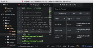 Atom で TODO などの一覧を表示するパッケージ Todo Show | Lonely Mobiler