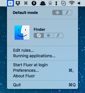 Mac でアプリ毎にファンクションキーの挙動を切り替える Fluor Lonely Mobiler