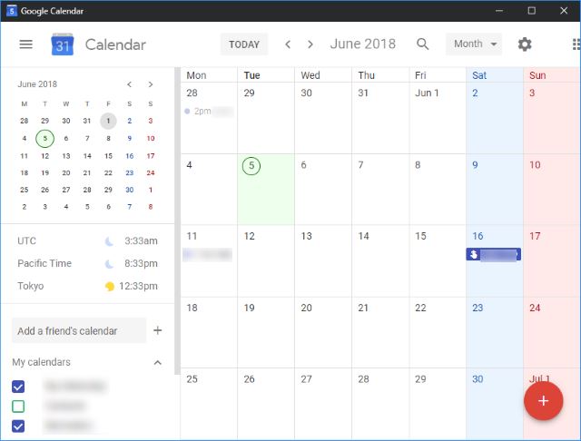 Google カレンダーを Windows のデスクトップアプリのように扱う方法
