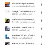 Android 版 Chrome のオフラインページ自動ダウンロード機能を無効にする方法