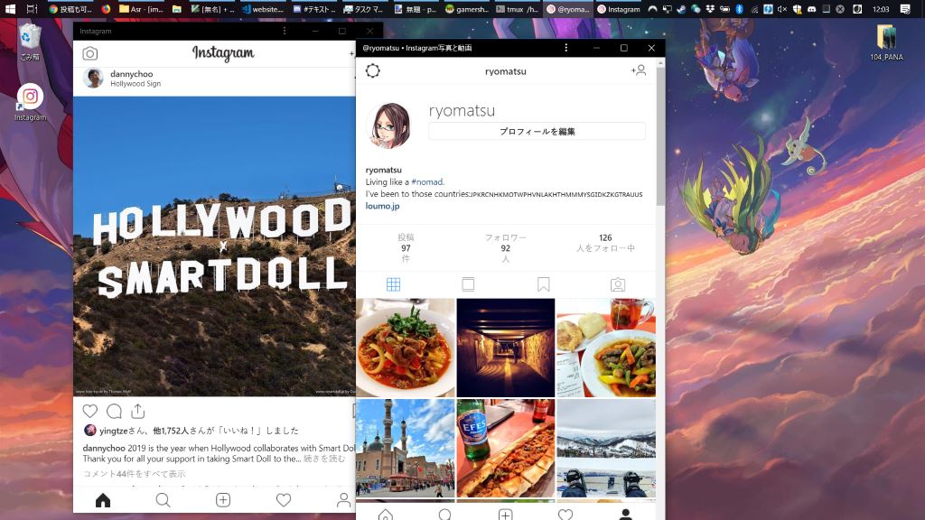 投稿も可能 Instagram を Windows Macos デスクトップアプリのように利用する Lonely Mobiler