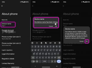 Android のデバイス名を変更する方法 | Lonely Mobiler