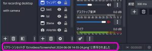 OBS Studio で配信画面のスクリーンショットを撮る方法 | Lonely Mobiler