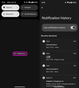 Android の過去の通知を確認する方法 | Lonely Mobiler